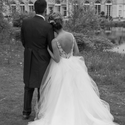 Sculpture Gallery wedding in spring.