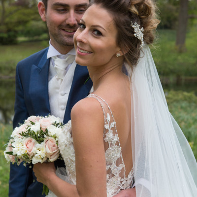 Sculpture Gallery wedding in spring.