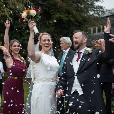 Amy and James Tewin Bury Farm Hotel Hertfordshire