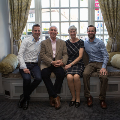 Family surprise portrait