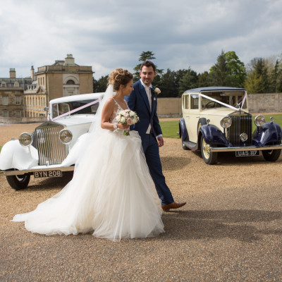Sculpture Gallery wedding in spring.