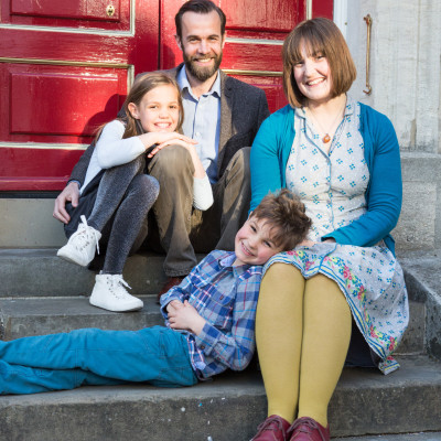 Family surprise portrait