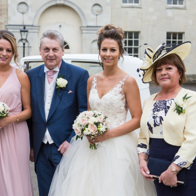 Sculpture Gallery wedding in spring.