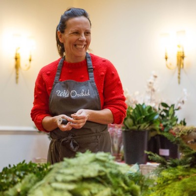 Luxury Christmas Wreaths workshop at Woburn Hotel