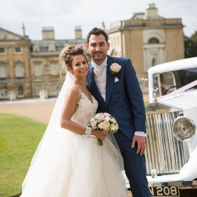 Sculpture Gallery wedding in spring.