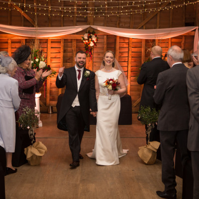 Amy and James Tewin Bury Farm Hotel Hertfordshire