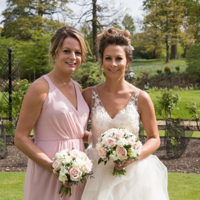 Sculpture Gallery wedding in spring.