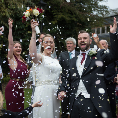 Amy and James Tewin Bury Farm Hotel Hertfordshire