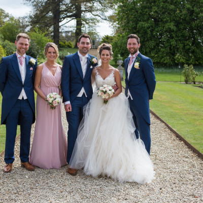 Sculpture Gallery wedding in spring.