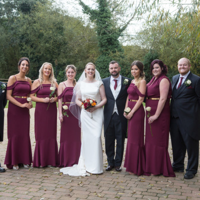 Amy and James Tewin Bury Farm Hotel Hertfordshire