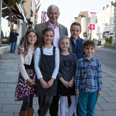 Family surprise portrait