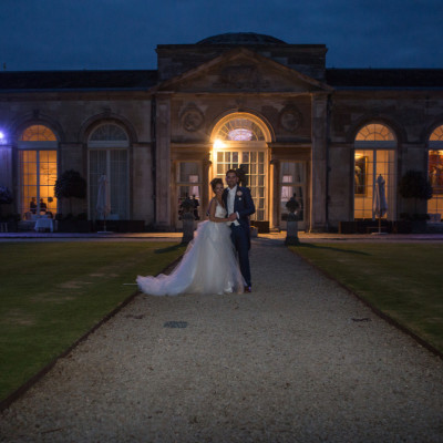 Sculpture Gallery wedding in spring.