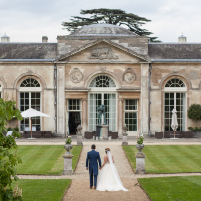 Sculpture Gallery wedding in spring.