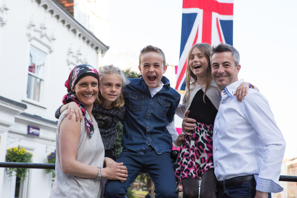Family surprise portrait