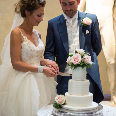 Sculpture Gallery wedding in spring.