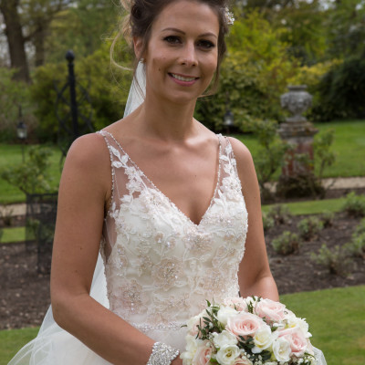 Sculpture Gallery wedding in spring.