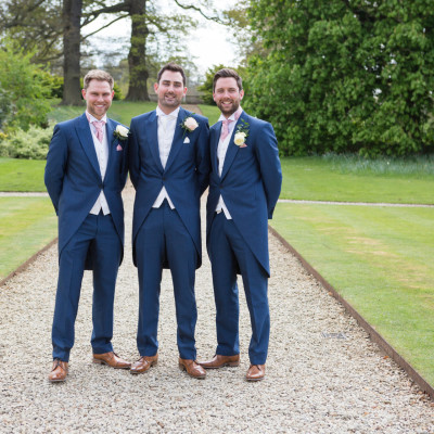 Sculpture Gallery wedding in spring.